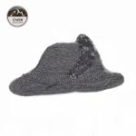 Classical Black Hat Iron On Embroidered Patches For Garment Accessories