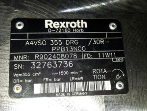 Rexroth A4VSO355 Series Piston Pump A4VSO355DR/30R-PPB13N00 Stock available
