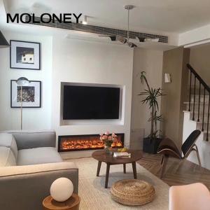 80 Inch Wall Insert Fireplace Without Heat Electric Flat Panel Indoor Used