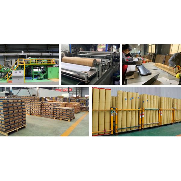 Real Oak Wood Veneer SPC Floor PVC RSPC WSPC Plastic Vinyl Plank Flooring for Villa