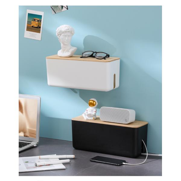 Switch Protection 1liter Cord Organizer Box Plastic Household Safety