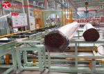 Copper tube horizontal wrapping line with end stroage system