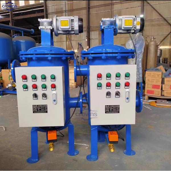 Stainless Steel Efficient Auto Self Cleaning Strainer Automatic Self Cleaning Water Filters