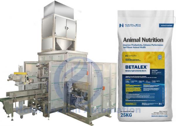 Buy Animal Nutrition Big Bag Packing Machine Siemens PLC Control System at wholesale prices