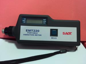 Accurate Portable Vibration Meter Digital With Temperature Measuring