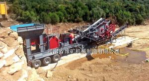 Protable Mobile Crushing And Screening Plants Reasonable Matching Saving Energy