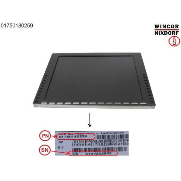 1750180259 ATM Machine Wincor Nixdorf Display C4060 LCD Cineo Monitoer 01750180259