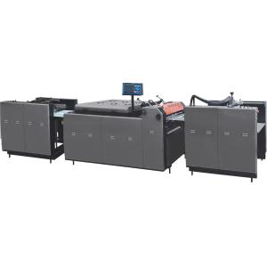 China Automatic UV Coating Machine with 620x760mm and 760x1020mm Max Sheet Size and 0~40m/min Speed for High Efficiency Lamination on sale