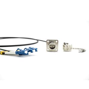 Quality 4 Core ODC Plug / Socket To LC Fiber Optical Patch Cord Cable Assembly for sale