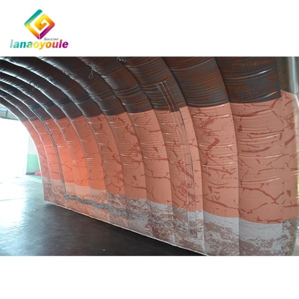 Printed Color Inflatable Event Tent Tunnel Appearance Various Size SGS Certificated
