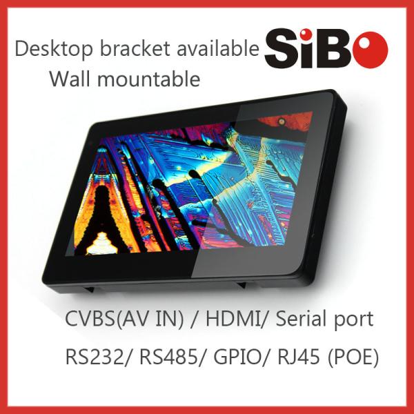 Buy 7" Wall Mount Attendance System Tablet With Fingerprint Sensor at wholesale prices