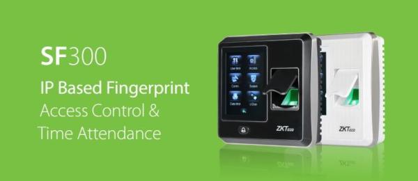 SF300 ZKTECO DOOR ACCESS CONTROL Fingerprint reader access control terminal with
