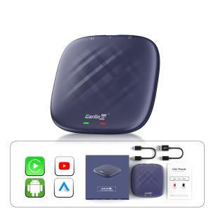 Quality Android 13 With Youtube &amp; Netflix Wired to Wireless Adapter Carplay Tbox Plus Smart Magic Box Car Ai Box 8-Core 8g 128g Wifi GPS for sale