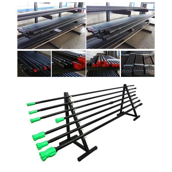 Top Hammer Drilling Tools T38 Drill Rod with Wrench Flat for Mine Equipment