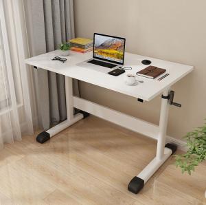 China Manual Height Adjustment Office Computer Working Table for DIY Modern Computer Desk on sale