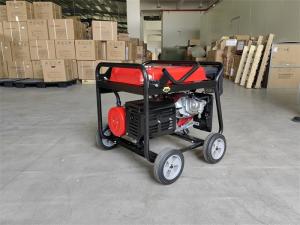 Quality Air Cooled Portable Diesel Generator 3kW Standby Generator With Key Start Handle Wheel for sale