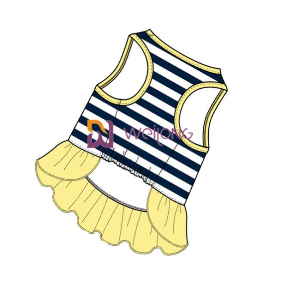 Customized Poly Jersey Summer Dog Clothes Digital Print Wine Glass Type