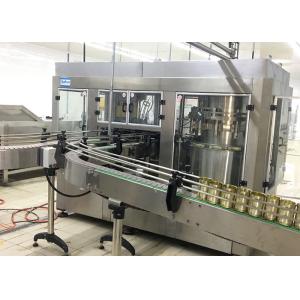 Custom High Speed Beverage Blending And Packaging Line Easy Operation