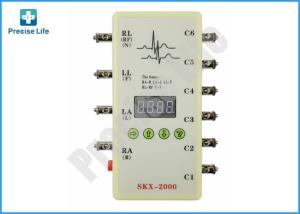 China Patient Monitor signal ECG Medical Simulator Machine With 2 Type Waveform ECG simulator on sale