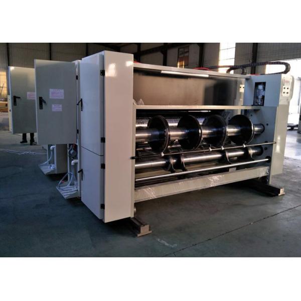 Chain Feed 3 Colors Corrugated Box Printing Machine 1200x2400mm Slotter Machinery