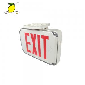 China IP65 Rechargeable Emergency Sign Exit LED Light AC120 - 270V 5W Energy Saving on sale