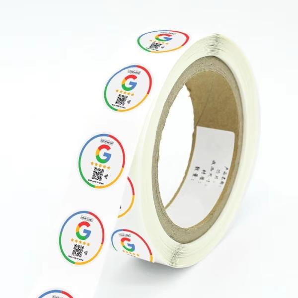 Buy Custom Contactless Google Review NFC Tag With HF/UHF Chip Waterproof at wholesale prices