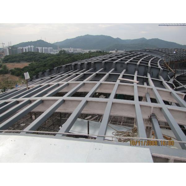 GYM Center Building Steel Frame I Section Square/ Round Pipe Environment Friendly