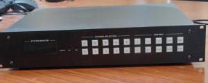 China Seamless 8x8 Component Video Matrix Switcher 2U Case Hot - Swappable Design on sale