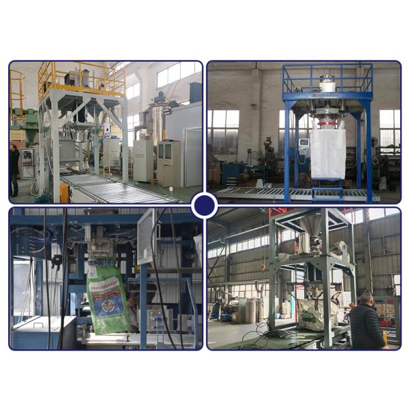 Powder Bulk Bag Packaging Machine Granule Bulk Bagger Weighing And Filling Machine