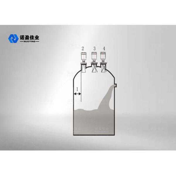 SS316 Non Contact Radar Level Transmitter 35m GWR Level Transmitter