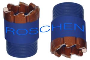 Quality High Speed Rock PDC Core Bits / NQ HQ PQ Carbide Core Drill Bits for sale