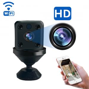 China Mini Spy Hidden 1080P Camera WiFi Wireless Cloud Storage Micro SD Audio Video CCTV Small Security Camera on sale