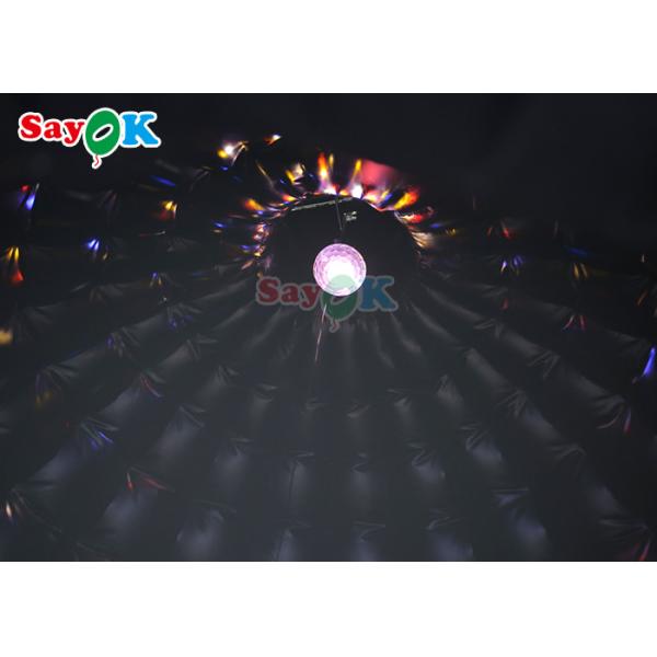 Tarpaulin Inflatable Air Tent With LED Light PVC Party Tent Advertising