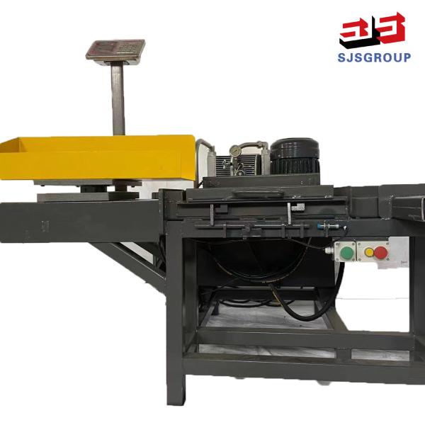 Buy Artificial Feeding Cotton Fiber Briquetting Machine With PLC Control System at wholesale prices