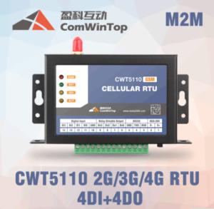4 IO module GSM GPRS Celluar Rtu Controller