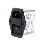 10A Power Entry Modules Filter IEC C14 With Switch And Fues Power Inlet Filter