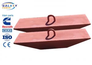 Quality Ship Type Transmission Line Accessories Ground Anchor Weighting 22.5kg-55kg Anti - Rust Paint for sale