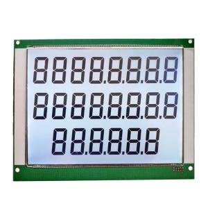 Quality 22 Digit LCD Segment Display Fuel Dispenser 886 7 Segment Module for sale