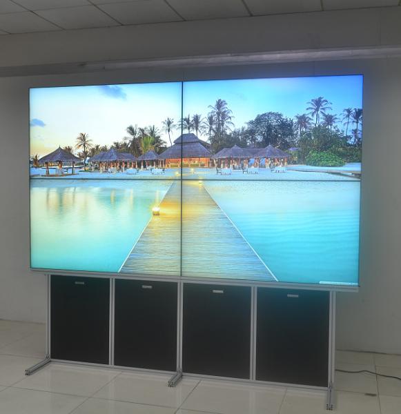 Multi Input Narrow Bezel LCD Video Wall , 2x2 Video Wall 55 Inch Built In