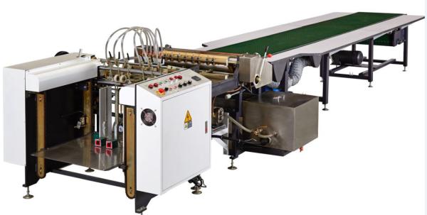 Buy Automatic Commercial Box Paper Gluing Machine Small Box Pressing Machine at wholesale prices