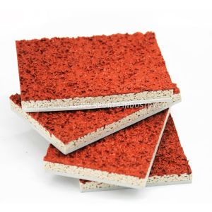 PU 13mm Thickness Tartan Running Track High Tensile Strength