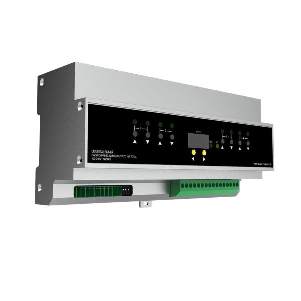 Buy Lightweight Triac Light Dimmer 4 Channels RS-485 7 Segment LED Digits Long Lifespan at wholesale prices