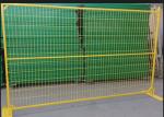 Professional Freestanding Chain Link Fence Panels , Portable Construction Fence