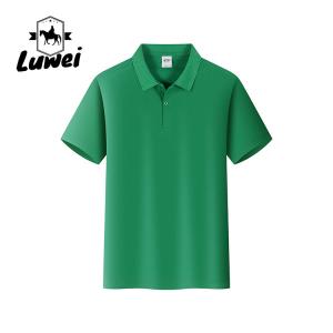 Quality Business Casual Short Sleeve Polo Shirts Embroidered Anti Wrinkle for sale