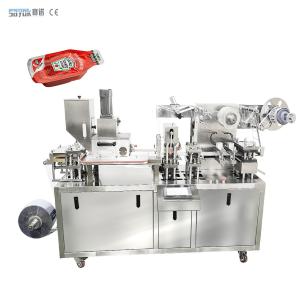 Quality Accuracy Honey Blister Packaging Machine Olive Oil Mini Liquid Blister Packing Equipment for sale