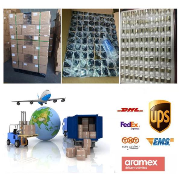 Pink 20g Face Cream Glass Jar With Gold Lids