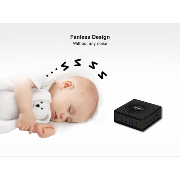 Durable Quiet Mini Form Factor Pc 4GB Memory DDR4-2666/2400 SODIMM Slot