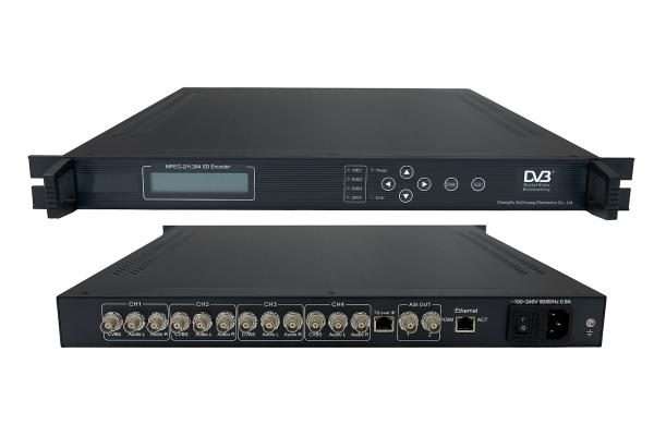 Buy AV MPEG2/H.264 IPTV Encoder (SPTS) at wholesale prices
