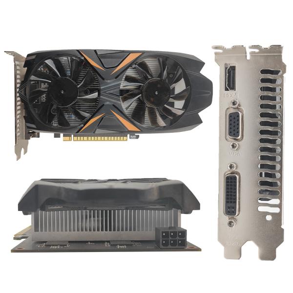 PCWINMAX GeForce GT 740 Original 2GB GDDR5 128Bit Dual Fan Desktop VGA HD DVI Output Graphics Card