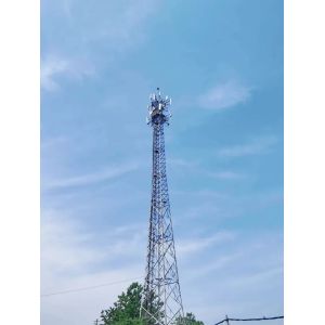 Quality Four Legged Q345B Telecom Cell Towers Galvanized Steel Communication Tower for sale